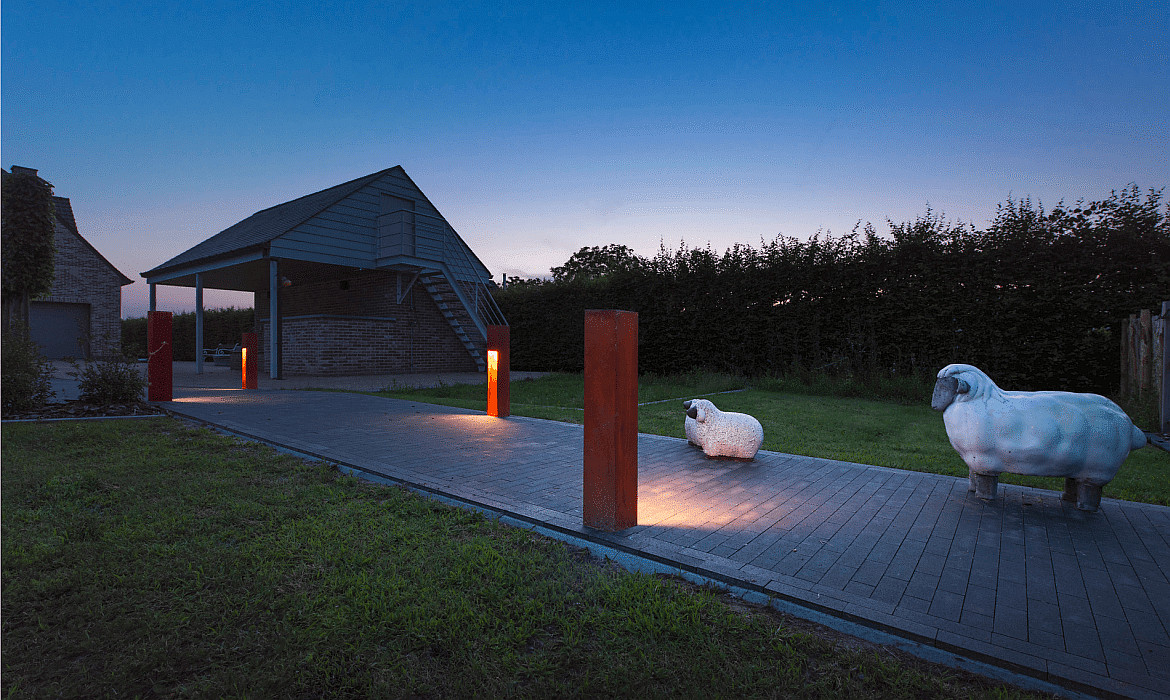 SLV LED Outdoor Floorlamp RUSTY SLOT 80, IP55, height 80cm, 8.6W 3000K 30lm, FeCSi steel rust color SLV LED Outdoor Floorlamp RUSTY SLOT 80, IP55, height 80cm, 8.6W 3000K 30lm, FeCSi steel rust color