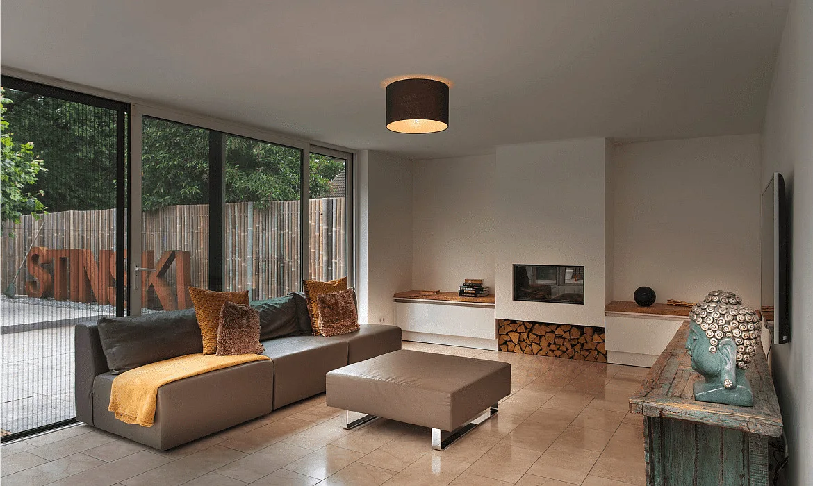 SLV Shade FENDA, 45cm, round, grey SLV Shade FENDA, 45cm, round, grey