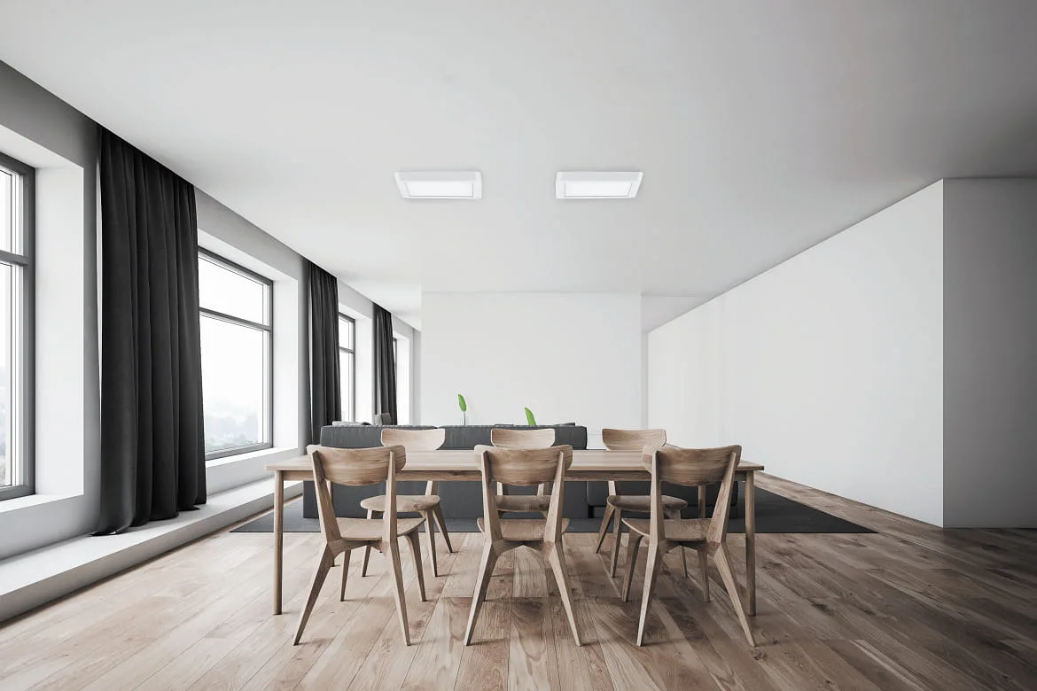 ISOLED surface / recessed luminaire FLEX PRO 235X235 CCT Switch, adjustable IP44, white dimmable ISOLED surface / recessed luminaire FLEX PRO 235X235 CCT Switch, adjustable IP44, white dimmable