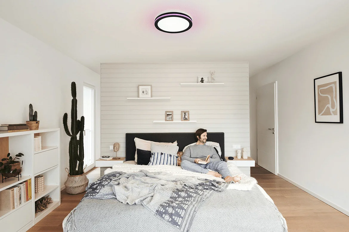 Ledvance ceiling luminaire SMART+ ORBIS CEILING CIRCLE 460MM RGB + TW tunable white, RGB, controllable via WLAN / WIFI IP20, dimmable Ledvance ceiling luminaire SMART+ ORBIS CEILING CIRCLE 460MM RGB + TW tunable white, RGB, controllable via WLAN / WIFI IP20, dimmable