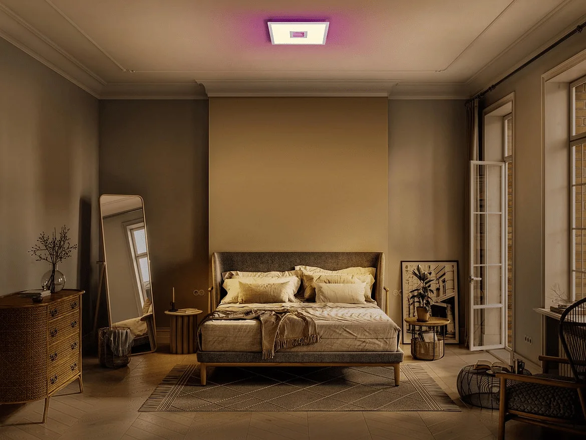 Ledvance SMART WIFIPLAPLUSHOLEBL450X450RGBTW tunable white, RGB, controllable via WLAN / WIFI, dimmable Ledvance SMART WIFIPLAPLUSHOLEBL450X450RGBTW tunable white, RGB, controllable via WLAN / WIFI, dimmable
