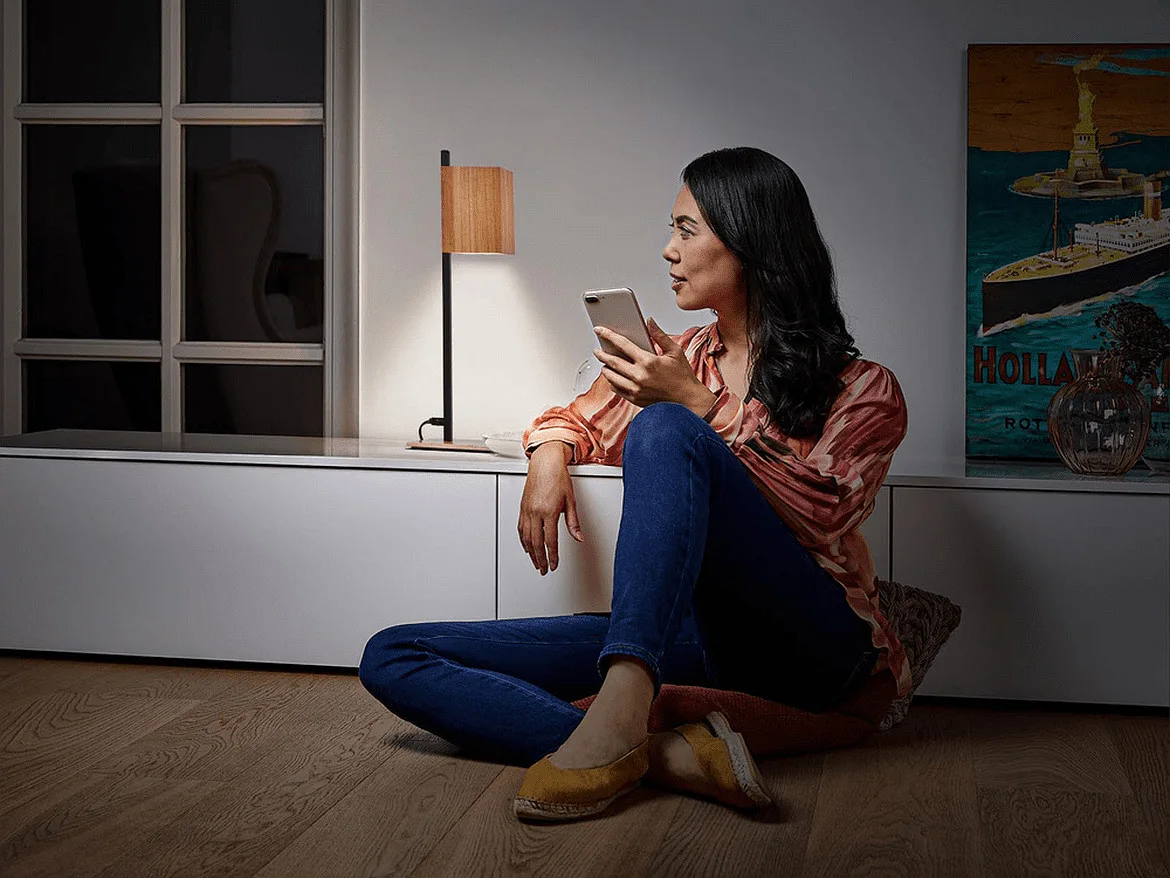 Ledvance SMART+ WIFI WOOD TABLE TW tunable white, controllable via WLAN / WIFI, dimmable Ledvance SMART+ WIFI WOOD TABLE TW tunable white, controllable via WLAN / WIFI, dimmable