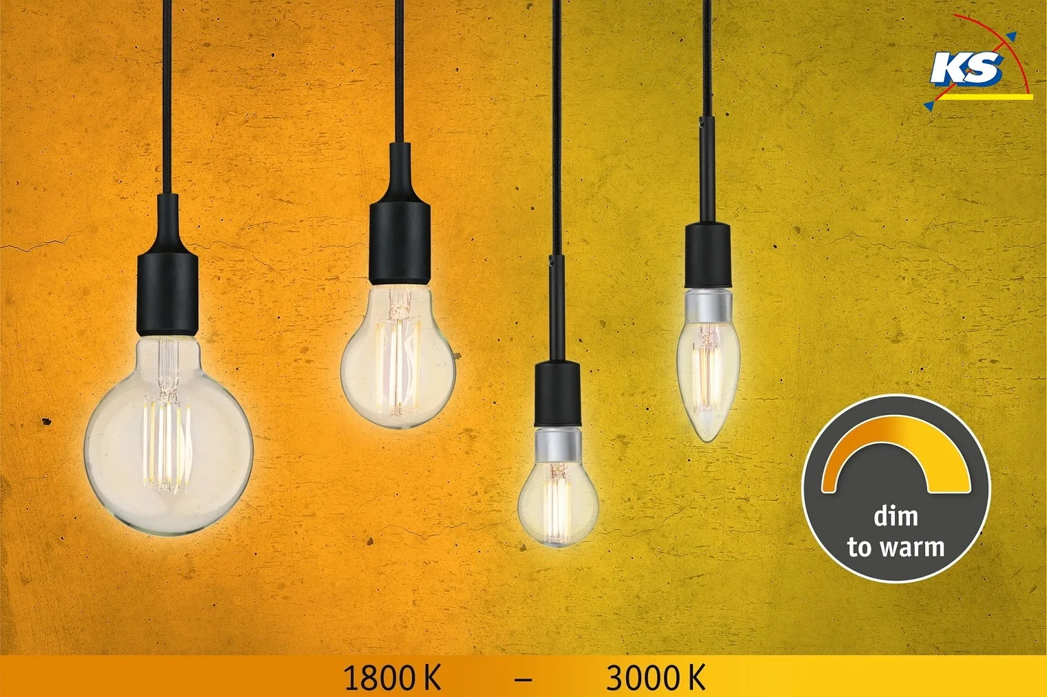 Paulmann LED Filament Drop Lamp P45, 230V, E14, 5W 1800-3000K 470lm, dim-to-warm, clear/grey Paulmann LED Filament Drop Lamp P45, 230V, E14, 5W 1800-3000K 470lm, dim-to-warm, clear/grey