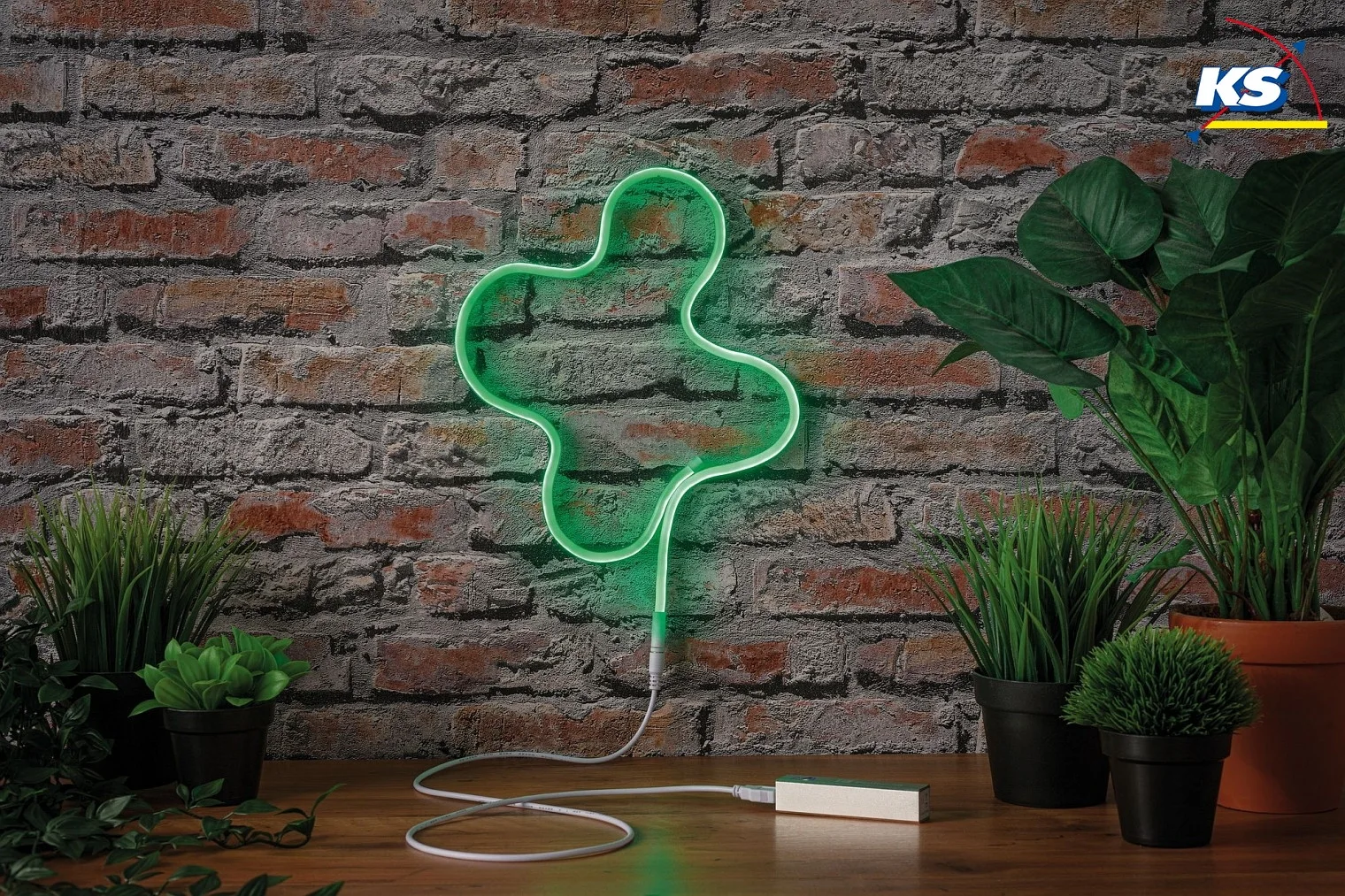 Paulmann NEON COLORFLEX LED Light tube, 100cm, USB-5V DC, 4.5W 10lm, green Paulmann NEON COLORFLEX LED Light tube, 100cm, USB-5V DC, 4.5W 10lm, green