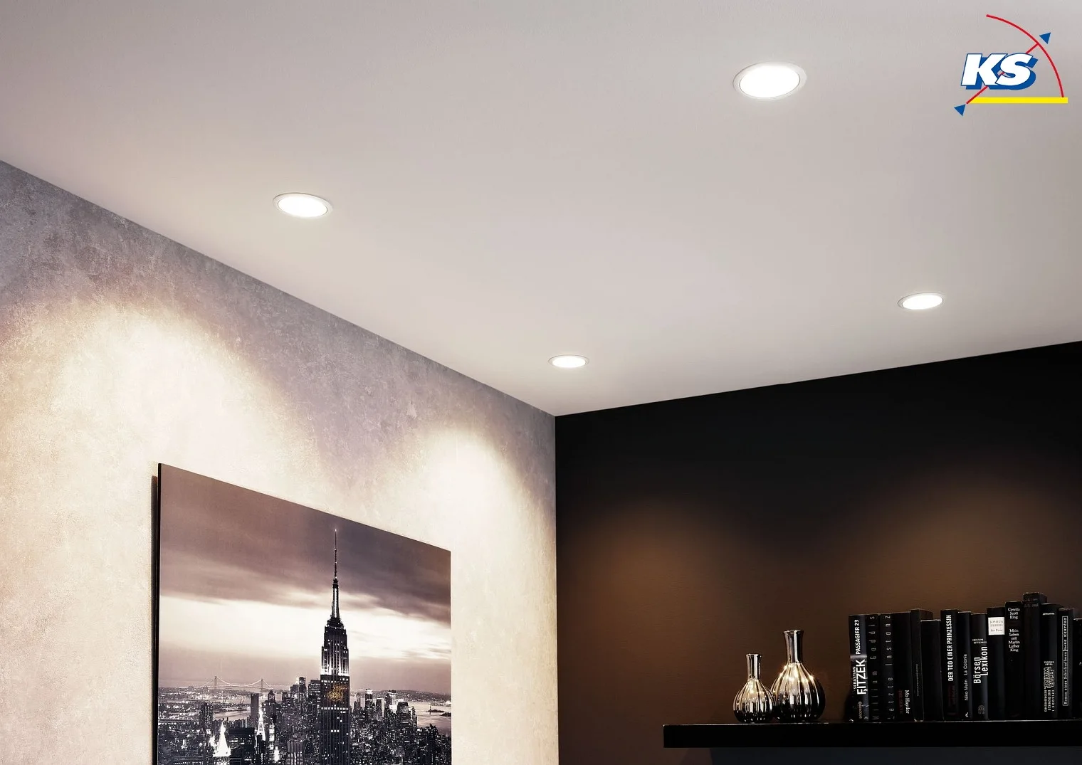 Paulmann Recessed spot LED COLE IP44, fixed, incl. LED COIN Module, 230V, 6.5W 2700K460lm 100°, 3-step dimmable, white / silver Paulmann Recessed spot LED COLE IP44, fixed, incl. LED COIN Module, 230V, 6.5W 2700K460lm 100°, 3-step dimmable, white / silver