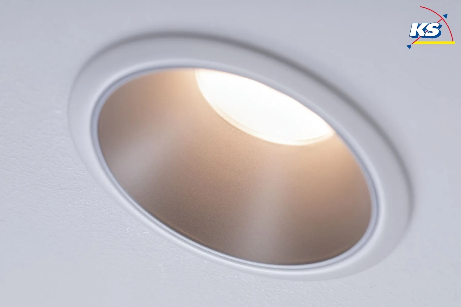 Paulmann Set of 3 Recessed spot LED COLE IP44, fixed, with LED COIN Module, 230V, 6.5W 2700K460lm 100°, 3-step dimmable, white / silver Paulmann Set of 3 Recessed spot LED COLE IP44, fixed, with LED COIN Module, 230V, 6.5W 2700K460lm 100°, 3-step dimmable, white / silver