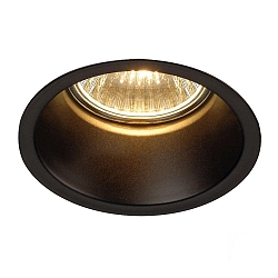 DORENDO QPAR51 Downlight, round, max. 50W, matt black