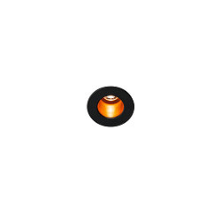 TRITON MINI LED Ceiling recessed luminaire, black/gold