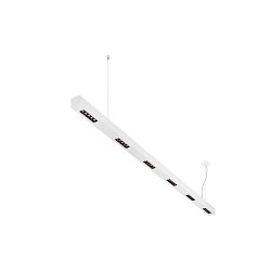 Premium LED Pendant luminaire Q-LINE PD, 200cm, for BAP, 85W, TRIAC dimmable, white, 3000K 4200lm