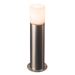 Bollard pole light ROX ACRYL E27, IP44, H 60cm, inox 304