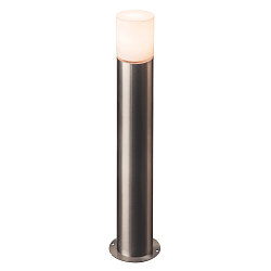 Bollard pole light ROX ACRYL E27, IP44, H 90cm, inox 304