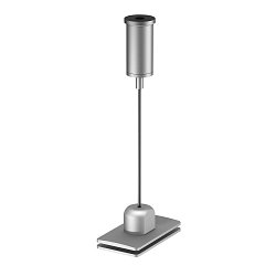 Mounting accessories for H-PROFILE, Set of 2 pendant suspensions, alu anodized