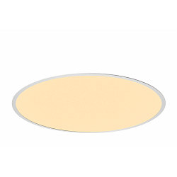 LED Ceiling recessed luminaire MEDO 60 EL, frame version, � 60.6cm, 36W 3000/4000K 105�, white