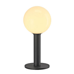 Outdoor Floorlamp GLOO PURE 44 Pole, E27, IP44 IK04, shade � 20cm, height 44cm, anthracite