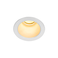 LED Ceiling recessed luminaire HORN MAGNA, 7.7W 3000K,, 470lm 25�, white
