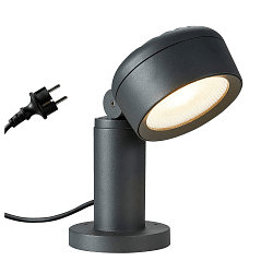 LED Outdoor luminaire ESKINA 30 POLE LED Floor lamp, 14,5W, 95�, 3000/4000K, 1000lm, IP65, dimmable, anthracite