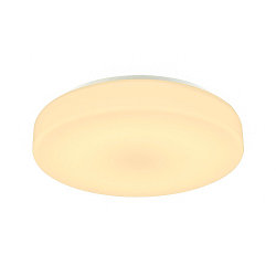 LED Wall-/Ceiling luminaire LIPSY 40 DRUM DALI CW LED, 18W, 120�, 3000/4000K, 2000lm, IP44, white