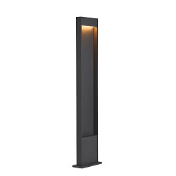 LED Outdoor luminaire FLATT POLE LED Floor lamp, 9,7W, 3000/4000K, 400lm, IP65, 100cm, anthracite/brown