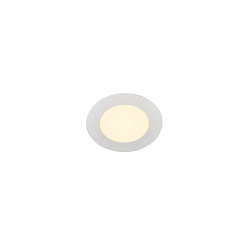 LED Ceiling recessed luminaire SENSER 12 LED, round, 470lm, IP20, white, 3000K