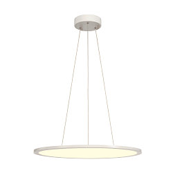 LED Pendant luminaire PANEL 60 DALI LED, round, 42W, 110�, 4000K, 3350lm, white