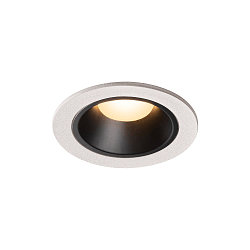 LED Ceiling recessed luminaire NUMINOS DL S, 3000K, IP20, 20�, 690lm, UGR 18, white/black
