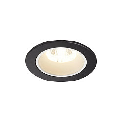 LED Ceiling recessed luminaire NUMINOS DL S, 4000K, IP20, 55�, 790lm, UGR 20, black/white
