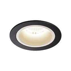 LED Ceiling recessed luminaire NUMINOS DL M, 4000K, IP20, 40�, 1750lm, UGR 20, black/white