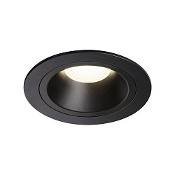 LED Ceiling recessed luminaire NUMINOS DL M, 4000K, IP20, 55�, 1600lm, UGR 21, black/black