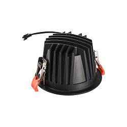 LED Ceiling recessed luminaire NUMINOS DL L, 2700K, IP20, 55�, 2150lm, UGR 19, black/chrome