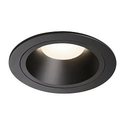 LED Ceiling recessed luminaire NUMINOS DL L, 4000K, IP20, 55�, 2350lm, UGR 23, black/black