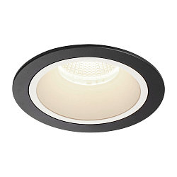 LED Ceiling recessed luminaire NUMINOS DL L, 4000K, IP20, 55�, 2450lm, UGR 20, black/white