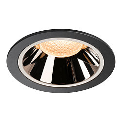 LED Ceiling recessed luminaire NUMINOS DL XL, 2700K, IP20, 40�, 3400lm, UGR 18, black/chrome