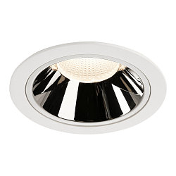 LED Ceiling recessed luminaire NUMINOS DL XL, 4000K, IP20, 55�, 3750lm, UGR 19, white/chrome