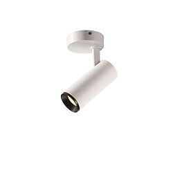 LED Ceiling luminaire NUMINOS SPOT PHASE S, 3000K, 60�, 1020lm, white/black