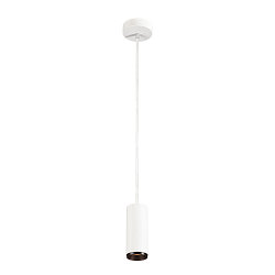 LED Pendant luminaire NUMINOS PD PHASE S, 2700K, 36�, 985lm, white/black