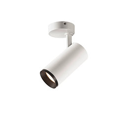 LED Ceiling luminaire NUMINOS SPOT PHASE M, 4000K, 24�, 2125lm, white/black