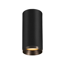 LED Ceiling luminaire NUMINOS CL PHASE M, 2700K, 24�, 1925lm, black/black