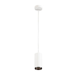 LED Pendant luminaire NUMINOS PD PHASE M, 3000K, 24�, 1955lm, white/black