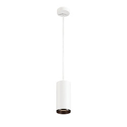 LED Pendant luminaire NUMINOS PD PHASE L, 3000K, 24�, 2430lm, white/black