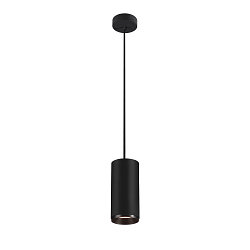 LED Pendant luminaire NUMINOS PD PHASE L, 4000K, 24�, 2670lm, black/black