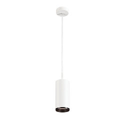 LED Pendant luminaire NUMINOS PD PHASE L, 4000K, 60�, 2720lm, white/black