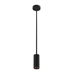 LED Pendant luminaire NUMINOS PD DALI S, 2700K, 24�, 985lm, black/black