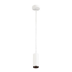 LED Pendant luminaire NUMINOS PD DALI S, 2700K, 24�, 985lm, white/black