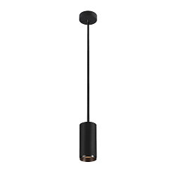 LED Pendant luminaire NUMINOS PD DALI M, 2700K, 24�, 1925lm, black/black