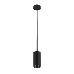 LED Pendant luminaire NUMINOS PD DALI M, 4000K, 24�, 2125lm, black/black