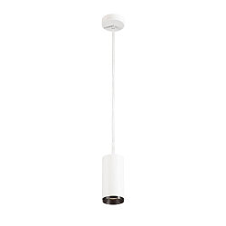 LED Pendant luminaire NUMINOS PD DALI M, 4000K, 24�, 2125lm, white/black