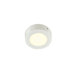 LED Wall / Ceiling luminaire SENSER 12 CW, round, IP20, white, 8,5W, 4000K, 470lm