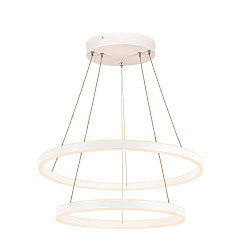 LED Pendant luminaire ONE DOUBLE PD DALI UP/DOWN, CCT switch, 3000/4000K, 1050/1060lm, white