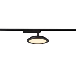 LED 1-phase spot PANEL TRACK, round, 20cm, 18W, 3000K, black
