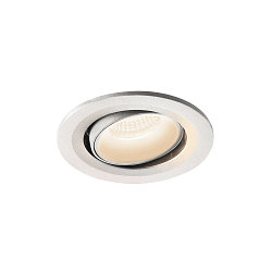 LED Ceiling recessed luminaire NUMINOS� MOVE S, 4000K, 55�, white